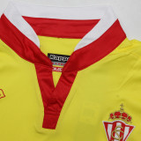 2015/2016 Gijon Away Yellow Retro Soccer Jersey