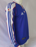 2000 Japan Home Blue Retro Long Sleeve Jersey
