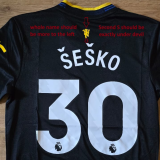 2025/26 M Utd Third Kids Long Sleeve Soccer Jersey  长袖童装