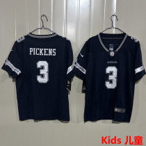 PICKENS #3 Dallas Cowboys Kids NFL Jersey 牛仔