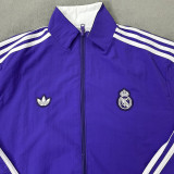 2026 RM White And Purple Reversible Windbreaker 双面
