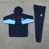 2025 CFC Sapphire Blue Hoody Zipper Jacket Tracksuit