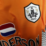 1998 Sheffield Wednesday Away Orange Retro Soccer Jersey