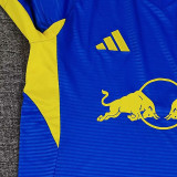 CALVERT-LEWIN #9 Leeds United Away Blue Fans Soccer Jersey 2025/26 (League Font 联赛字体 ) ★★