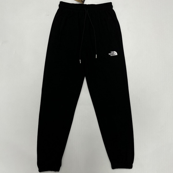 2025 TNF Black Pure Cotton Sports Trousers Zipper style