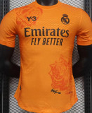 2024/25 RM x Y-3 Orange Player Version Soccer Jersey