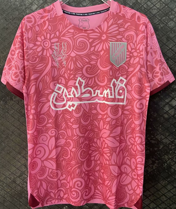 2024/25 FC Palestine Pink Training Jersey 阿拉伯文