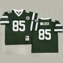 WALKER #85 Men's New York Jets Retro NFL Jersey 喷气机