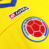 2003/2005 Colombia Home Yellow Retro Soccer Jersey