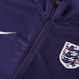 2025 England Purple Jacket Tracksuit