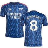 ØDEGAARD #8 ARS 1:1 Quality Away Fans Soccer Jersey 2025/26 (League Font 联赛字体 ) ★★