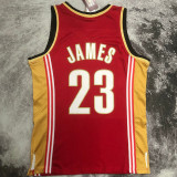 2003/04 Cleveland JAMES #23 Retro Red NBA Jerseys热压