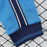 1998/1999 Napoli Home Blue Retro Long Sleeve Soccer Jersey
