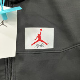 2026/27 Jordan Flight Black Outdoor Jacket # 立领RK907 不带帽
