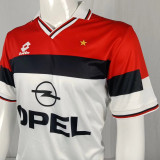 1994/95 AC Milan Away White Retro Soccer Jersey