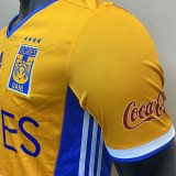 2016/17 Tigres Third Home Yellow Retro Soccer Jersey