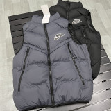2026/27 NK Black Cotton Vest Jacket  J3301