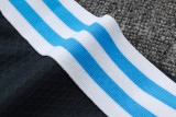 2025/26 Argentina Dark Grey POLO Retro Sweater Tracksuit