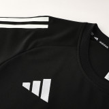 2025 Ad~  Black Training Jersey(A Set)