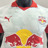 2025/26 RB SALZBURG Bull Red Home White Player Version Jersey 萨尔茨堡红牛