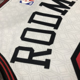 Bulls RODMAN #91 White City Edition NBA Jerseys