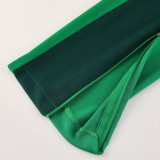 2026 Nk~ Green Jacket Tracksuit