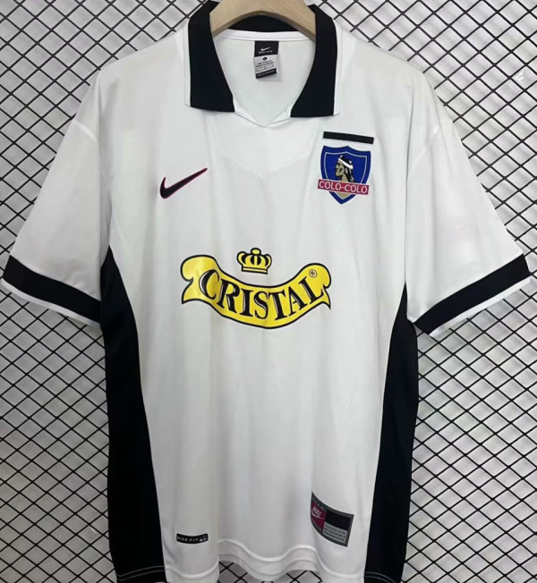 1997/98 Colo-Colo Home White Retro Soccer Jersey