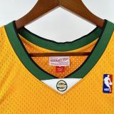 2007/08 Sonics DURANT #35 Yellow NBA Jersey
