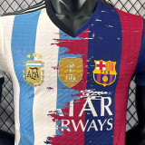 MESSI #10  Argentina x BA Special Edition Player Version Soccer Jersey