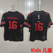 MONTANA #16 San Francisco 49ers Kids NFL Jersey 49人