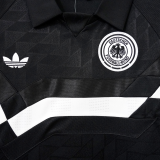 1988/1990 Germany Away Black Retro Soccer Jersey