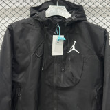 2026/27 Jordan Black Outdoor Windbreaker  Y002