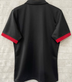 2025/26 All Blacks Home Black Rugby Shirt 全黑 有领