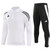 2025 Ad~ White Sweater Tracksuit