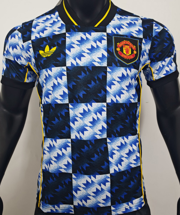 2026 M Utd Retro Style Player Version Soccer Jersey