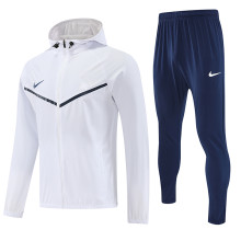 2026/27 NK~ White Hoody Zipper Jacket