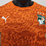 2026/27 Ivory Coast Home Orange Player Version Jersey