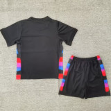 2025/26 England Away Black Kids Soccer Jersey