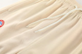2025 BFC Beige Zipper Jacket Tracksuit