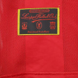 1995/96 LFC Home Red Retro Long Sleeve Soccer Jersey