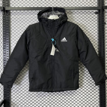 2025 AD Cotton Thickened warm Black Outdoor Jacket #P5加棉冲锋衣