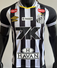 2025/26 Santos Away Player Version Soccer Jersey 带全广告