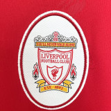 1996/97 LFC Home Red Long Sleeve Retro Soccer Jersey