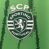 2024/25 Sporting CP Lisbon Away Green Fans Jersey里斯本