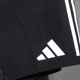 2025/26 Newcastle Home Black Player Version Shorts Pants 球员版