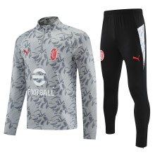 2026 AC Grey Sweater Tracksuit