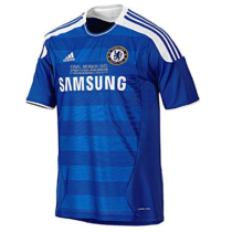 2011/12 CFC Home UCL Final Version Blue Retro Soccer Jersey