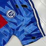 1993/1994 Schalke 04 Home Blue Retro Soccer Jersey