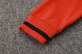 2024/25 Bulls Red Hoody Zipper Jacket Tracksuit