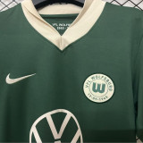 2025/26 Wolfsburg Commemorative Edition Green Fans Soccer Jersey